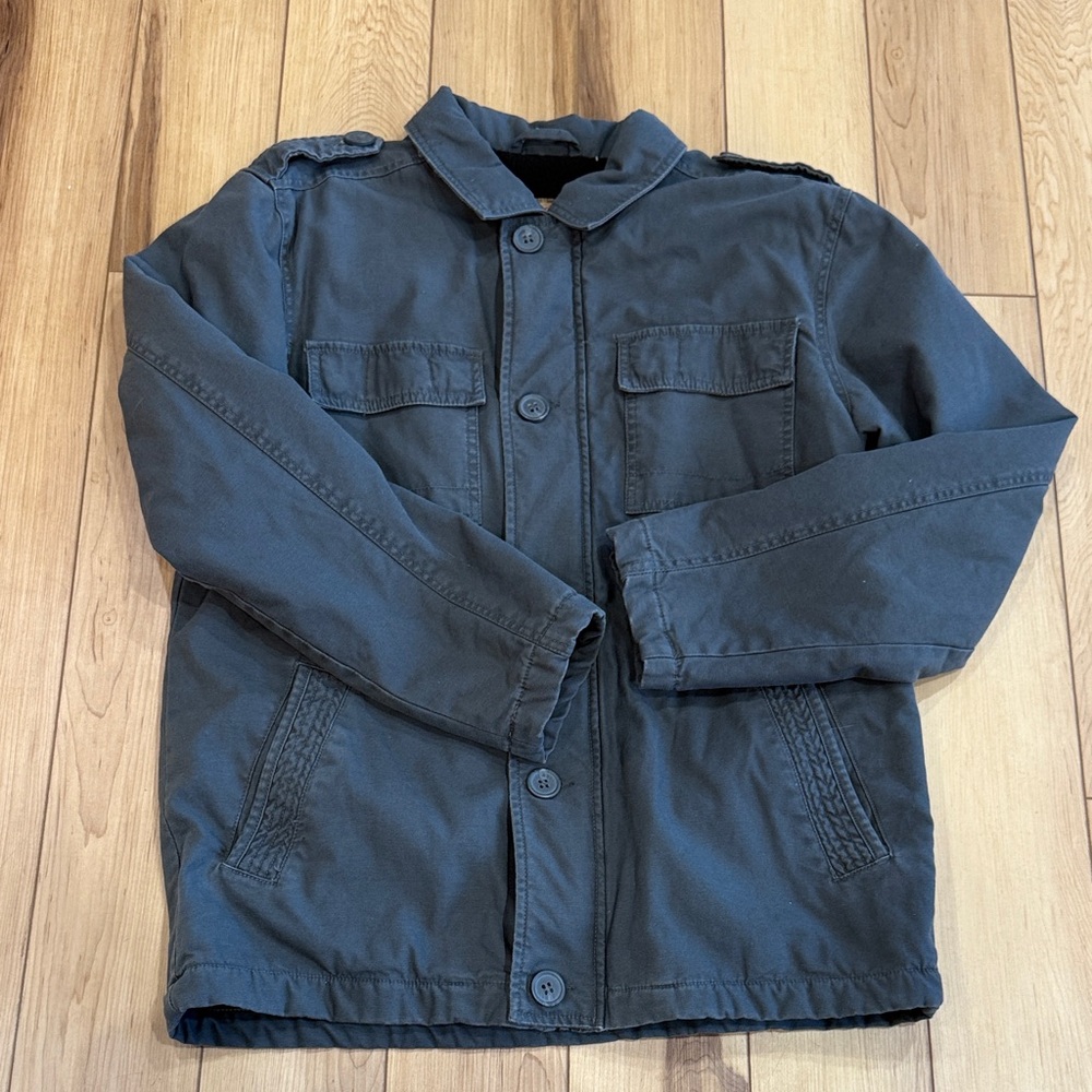 Red Camel Dark Gray Utility or Barn Coat